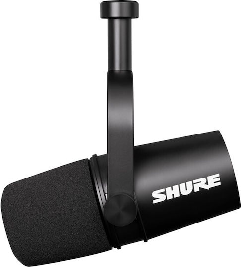 Shure MV7X Δυναμικό Μικρόφωνο Shock Mounted για Φωνητικά