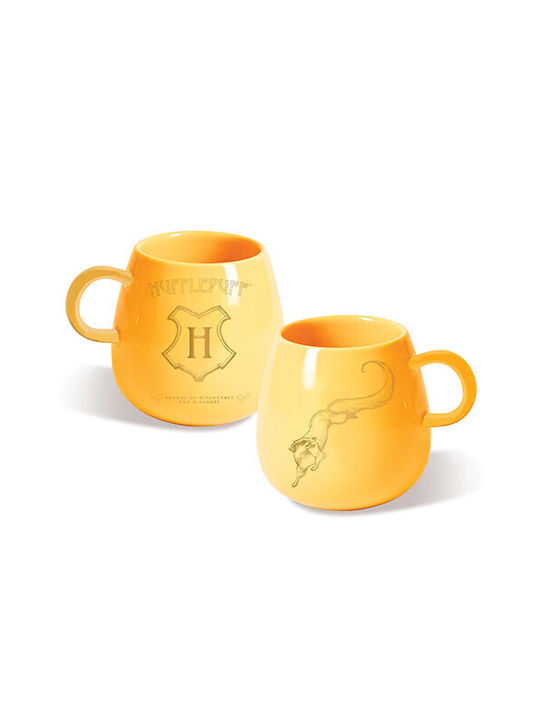 Pyramid International Harry Potter Intricate Houses Hufflepuff Tasse Keramik Gelb 320ml 1Stück