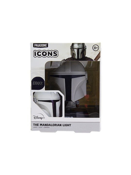 Paladone Kids Decorative Lamp The Mandalorian Gray