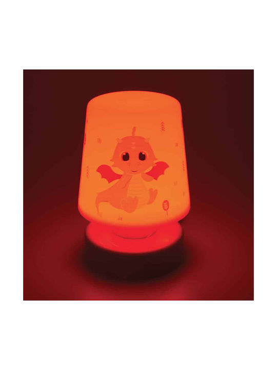 Ango Ango Nursery Night Light LED Leon Dragon Battery Blue