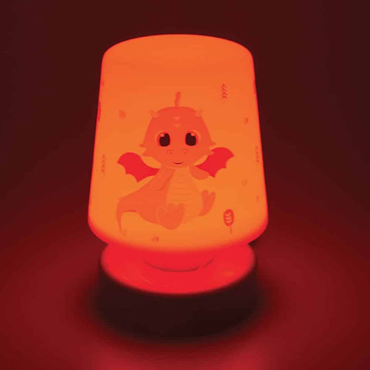 Ango Ango Nursery Night Light LED Leon Dragon Battery Blue