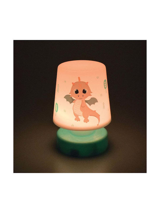Ango Ango Nursery Night Light LED Leon Dragon Battery Blue