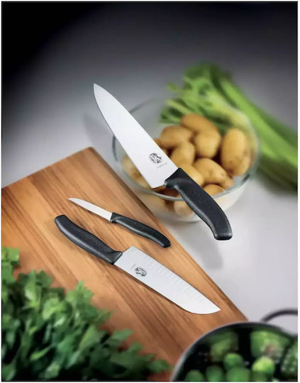 Victorinox Inox Cooking Utensil Set with Base Black Swiss Classic