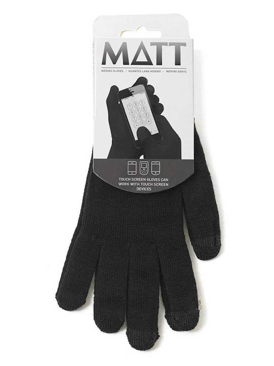 Matt - Gestrickte Merino Touch Handschuhe
