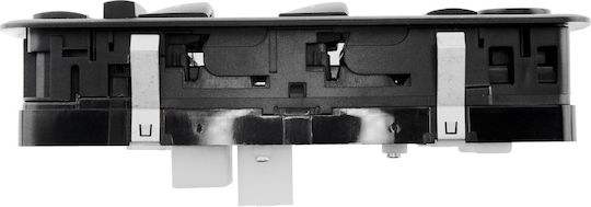 NTY Διακόπτης Παραθύρων Αυτοκινήτου για Dodge Durango 2011+ 12pin Μαύρο