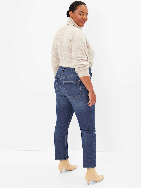 GAP High Waist Women's Jean Trousers in Straight Line