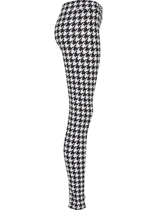 Colanti de femei Lung Colanti Black Houndstooth