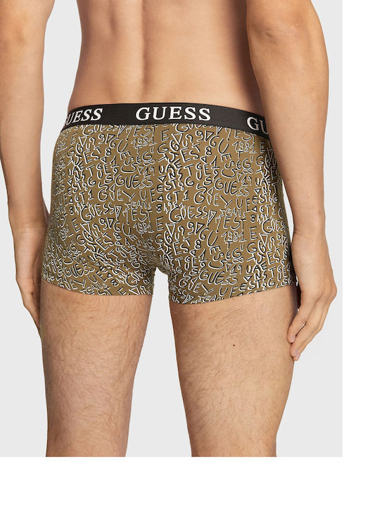 Joe Men's Boxers White / Black / Khaki with Patterns 3Pack