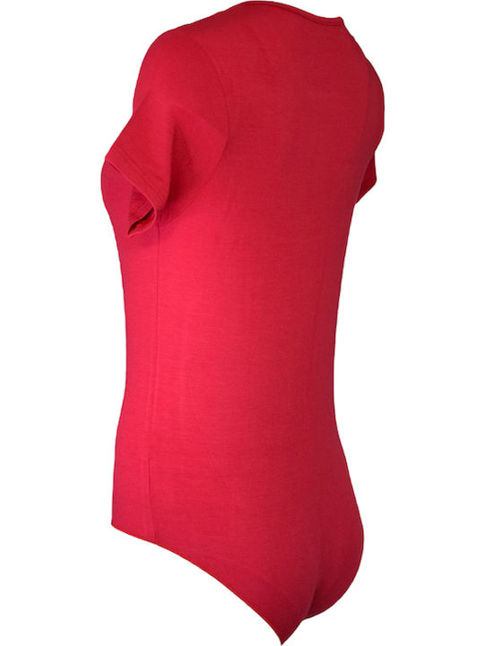 Frauen Bodysuit Rot