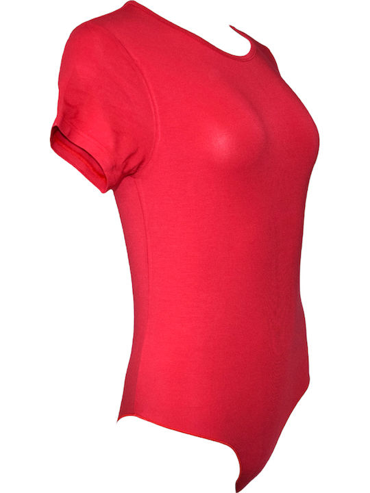 Frauen Bodysuit Rot