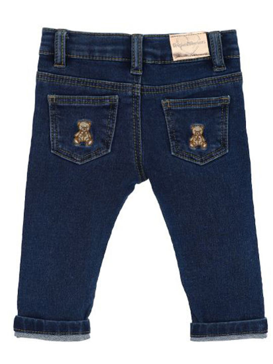Original Marines Blugi Pentru Copii Pantalon Albastru Marin