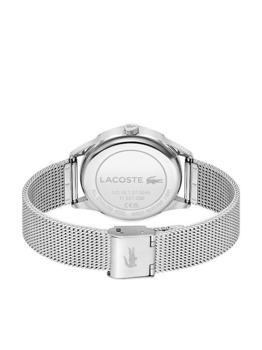 Lacoste Ladycroc Ρολόι Μπαταρίας με Μεταλλικό Μπρασελέ