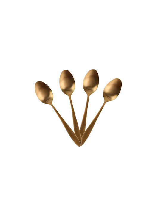 The Home Deco Factory 16-Piece Stainless Steel 18/10 Copper Cutlery Set