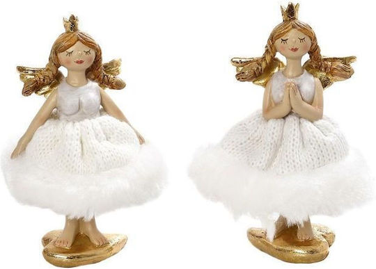 Espiel Christmas Figure Cherub White Height 10.5cm