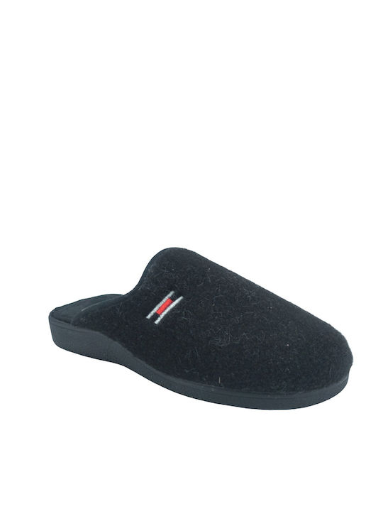 Dicas Men's Slipper Black