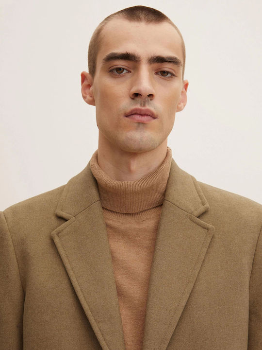 Men's Coat Honey Camel Beige