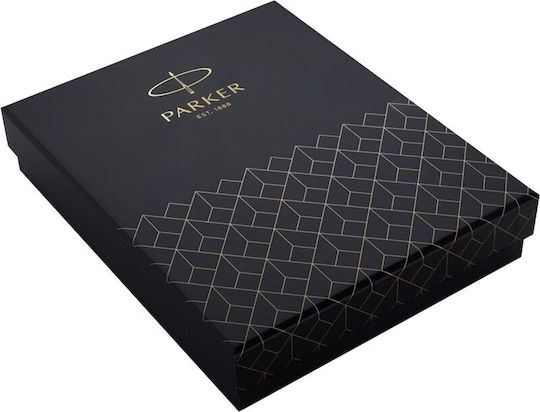 Parker I.M. Premium Σετ Γραφείου Warm Silver 2τμχ