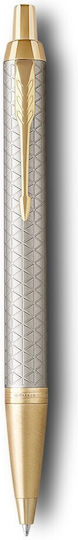 Parker I.M. Premium Σετ Γραφείου Warm Silver 2τμχ