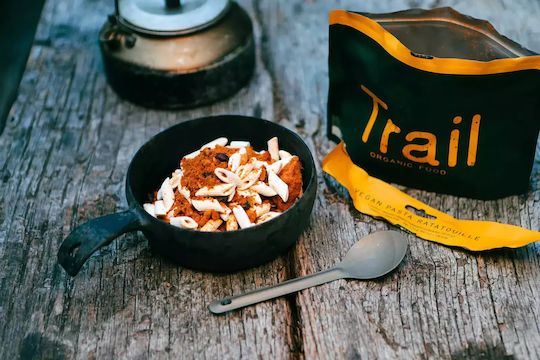 Trail Vegan Nudeln Ratatouille Fertiges Essen mit Nudeln Gemüse 594kcal 125gr