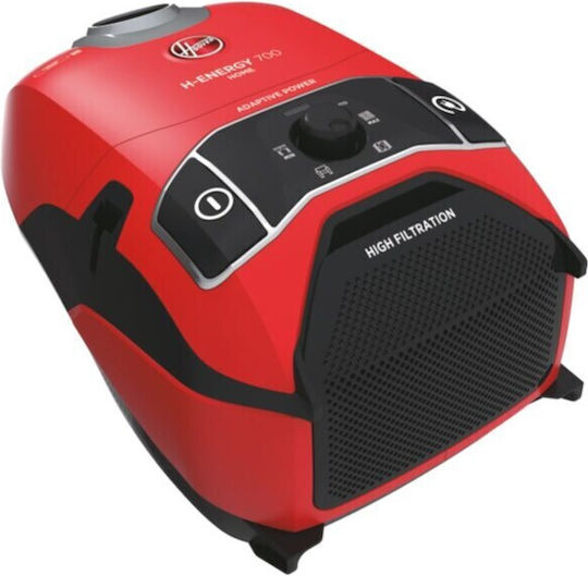 Hoover HE710HM 011 Vacuum Cleaner 850W Bagged 6lt Red