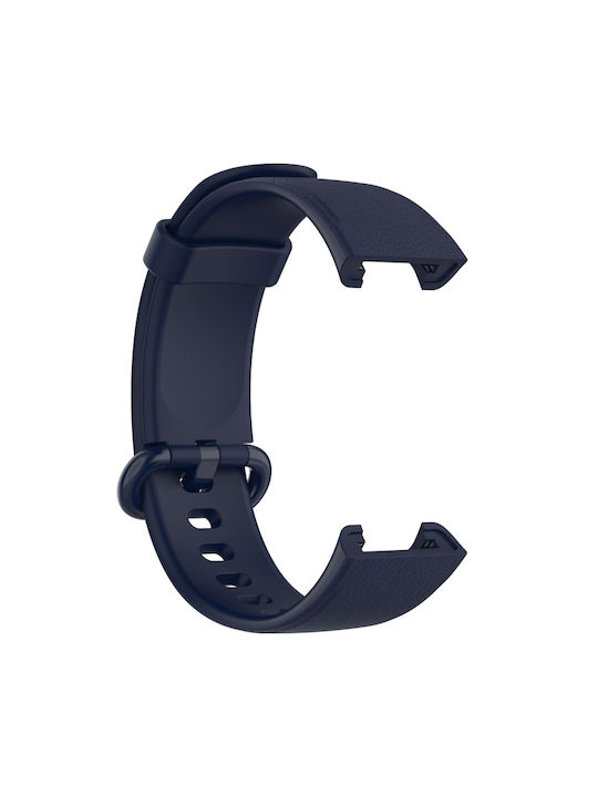 Litchi Texture Λουράκι Δερματίνης Μπλε (Mi Watch Lite)