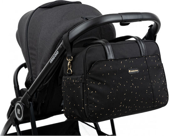 Kikka Boo Shoulder/Hand Diaper Bag Chelsea Confetti Black 43x16x28cm.