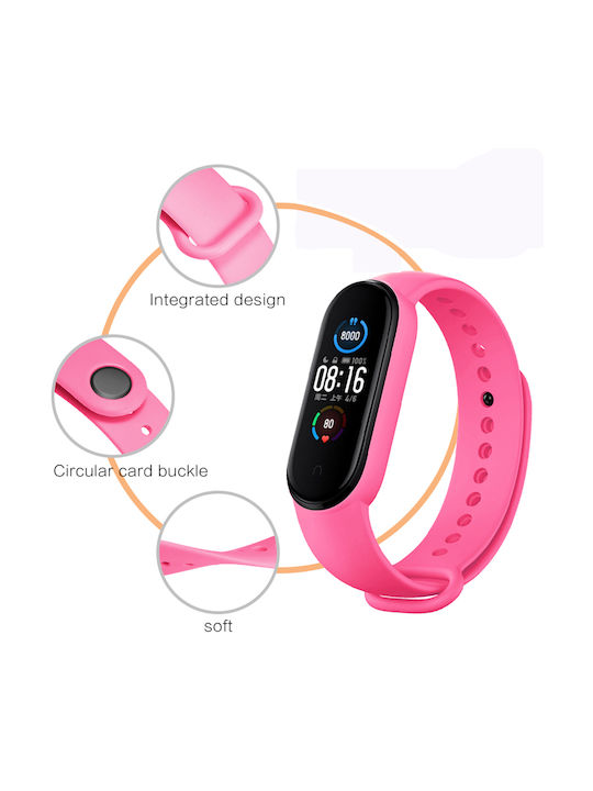 Sonique Color Strap Silicone with Pin Lilac (Mi Band 3/Mi Smart Band 4)