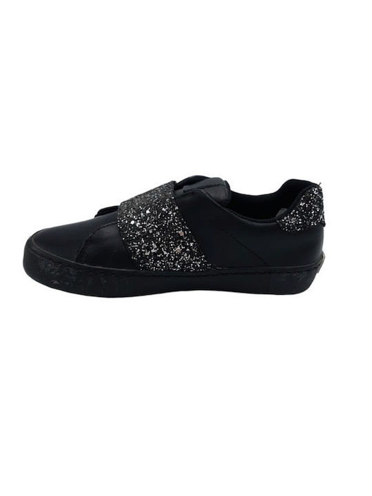 Kinder Sneakers mit Klettverschluss Schwarz