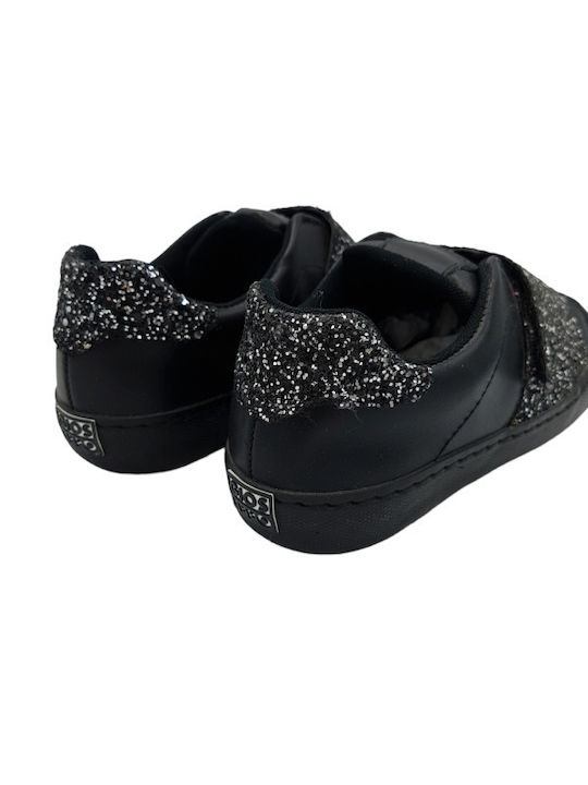 Kinder Sneakers mit Klettverschluss Schwarz