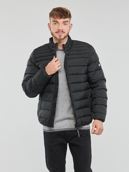 Jack Winter Jacke Puffer Schwarz