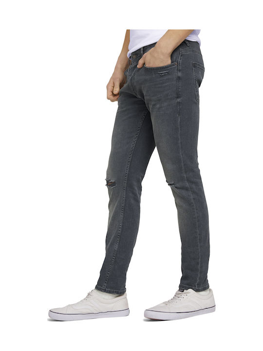 Piers Pantaloni Jeans pentru Bărbați cu Croială Slim Gri