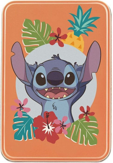 Paladone Lilo + Stitch Колекционерска Тесте Пластмасово покритие за Покер В метална кутия