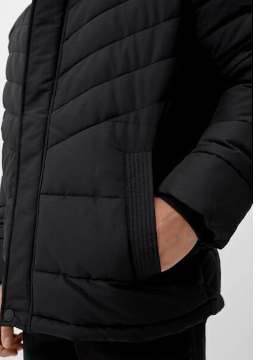 Χειμωνιάτικο Μπουφάν Puffer Μαύρο