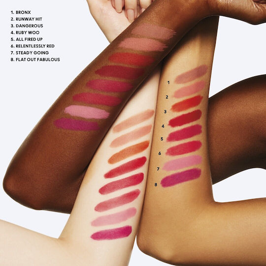 M.A.C Retro Matte Κλασικό Κραγιόν Matte Ruby Woo 3gr