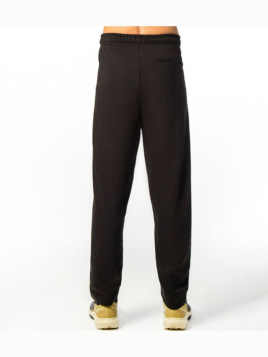 Be:Nation Men's Sweatpants with Rubber Black