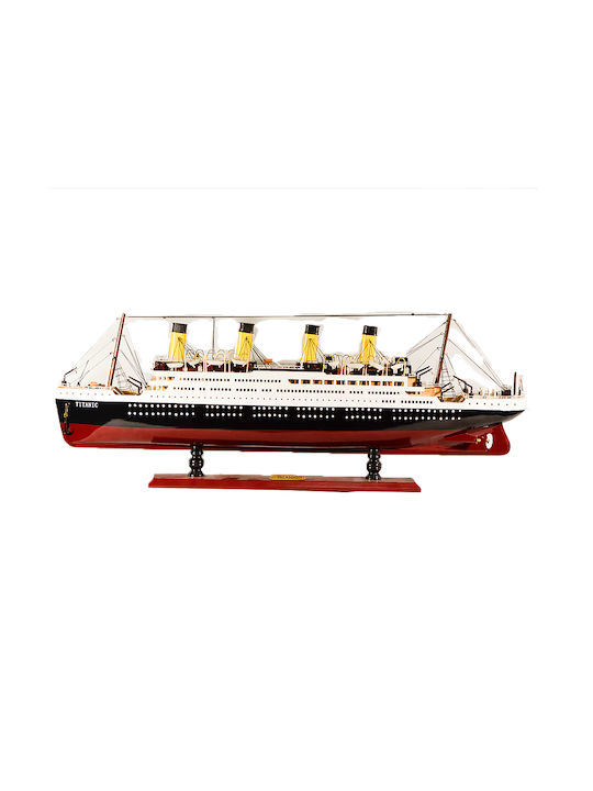 SP Souliotis Decorative Wooden Ship Titanic 55x7x23cm
