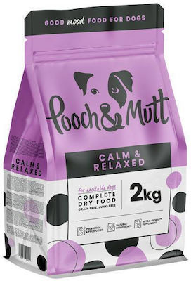 Pooch & Mutt Calm & Relaxed 10kg Hrană Uscată fără Cereale pentru Câini Adulți cu Curcan