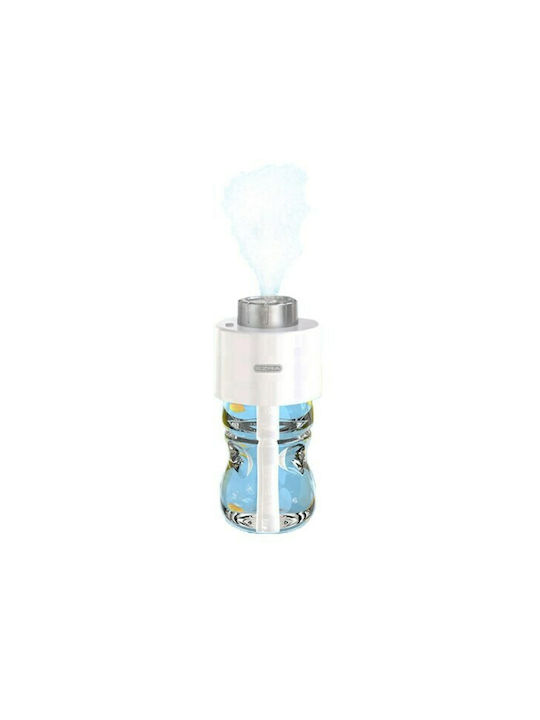 Ezra Led Συσκευή Αρωματοθεραπείας Υπερήχων Mini Air WM03 Διάφανη 250ml