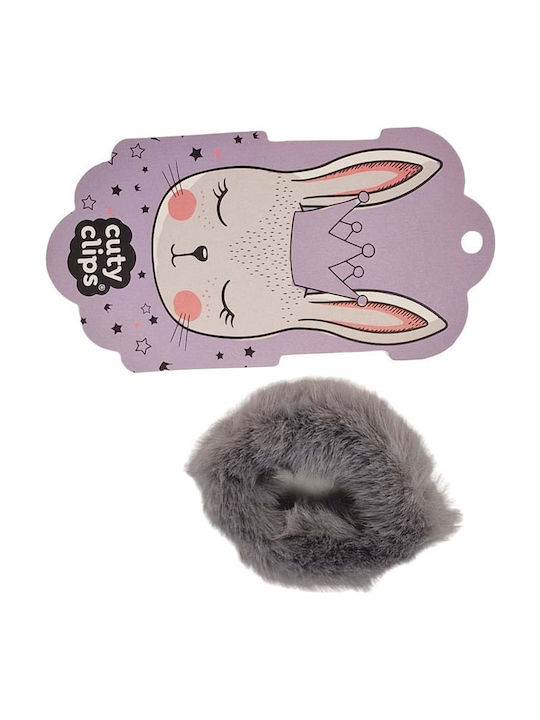 Fluffy Bunny No 2 Kinder Haargummi Scrunchy 1Stück CL0014