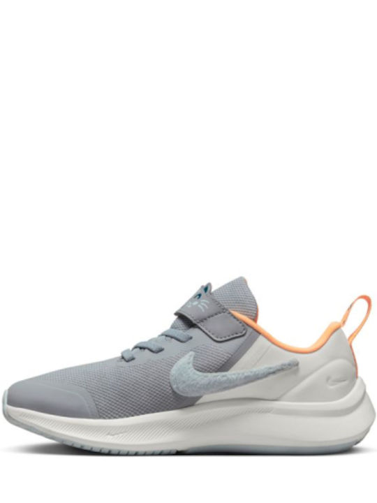 Nike Kids Sports Shoes Running Star Runner 3 Gray