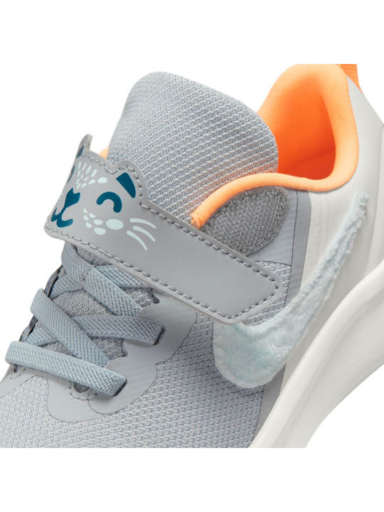 Star Runner Star Runner 3 Kids Sports Shoes Running with Hoop & Loop Closure Gray