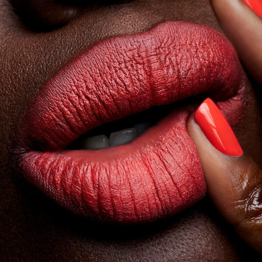 M.A.C Powder Kiss Κραγιόν Matte Mandarin O 3gr