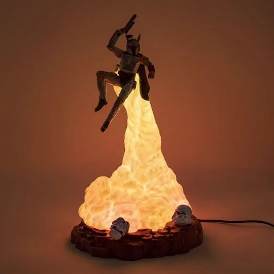 Paladone Kids Decorative Lamp Boba Fett Diorama White 18x17x31εκ.