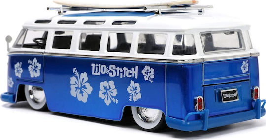 Jada Toys Lilo și Stitch Stitch Stitch Van Cu Figură Vehicul Replică Lungime 3.5cm În Scară 1:24