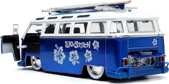 Jada Toys Lilo și Stitch Stitch Stitch Van Cu Figură Vehicul Replică Lungime 3.5cm În Scară 1:24