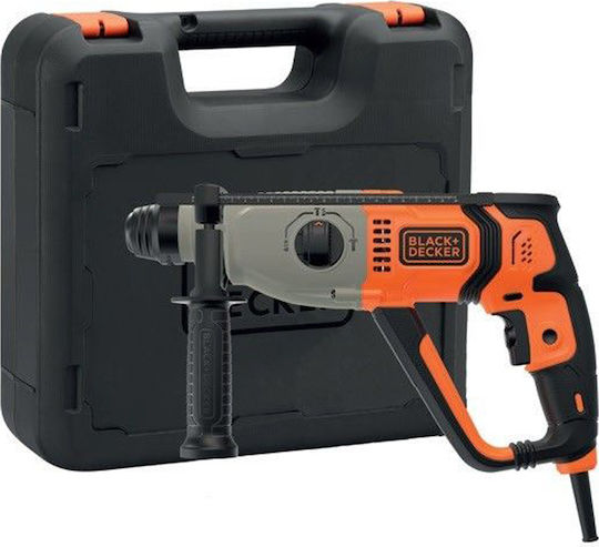 Black & Decker Κρουστικό Σκαπτικό Πιστολέτο Ρεύματος 800W με Υποδοχή SDS Plus BEHS02K