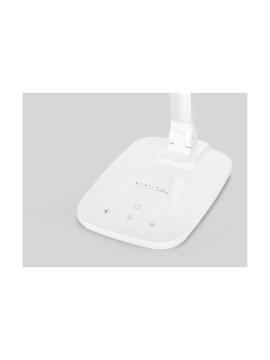 Montiss LED Office Lamp Foldable in White Color