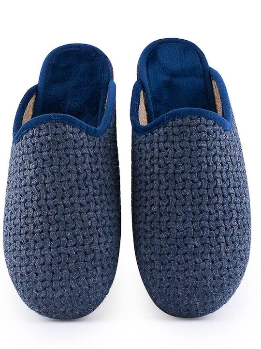 Adam's Shoes Winter Damen Hausschuhe in Blau Farbe