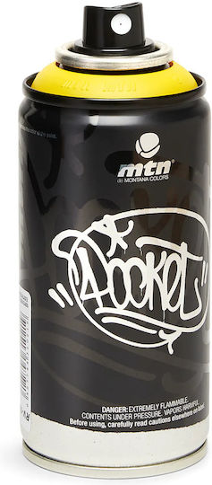Montana Colors Spray Paint Pocket Acrylic with Matt Effect White RV-9010 150ml