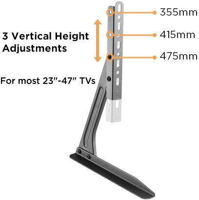 ATC ATC-2370 Επιτραπέζια Βάση Τηλεόρασης έως 70" και 50kg